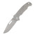 Demko Knives AD20 Slim Folding Knife Magnacut Clip Point - K1 Textured TI AD20SLIM-K1-MC-CLIP-TITANIUM-TEXTURE