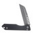Heretic Jinn Manual Folding Knife Battleworn Magnacut Blade Black Chassis H213-5A