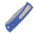 Chaves Redencion 229 Blue Label Linerlock Folding Knife Satin Drop Point/Blue G-10 CK-1A2-1B2A-1C0-5F