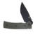 Chaves Scapegoat 229 Blue Label Linerlock Folding Knife PVD Spear Point/OD Green G-10 CK-1A2-2C2A-4C1-2F