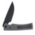Chaves Knives Blue Label Liberation 229 - Black PVD Drop Point / Charcoal Gray G-10 CK-2A2-1C2A-4C1-15F