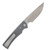 Chaves Knives Blue Label Liberation 229 - Satin/SW Drop Point / Charcoal Gray G-10 CK-2A2-1B2A-1C0-15F
