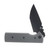 Chaves Knives Blue Label N.T.A.K. - Satin/SW Tanto / Charcoal Gray G-10 CK-1D2-2C2A-4C1-15F