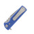 Chaves Blue Label T.A.K. Linerlock Folding Knife Satin Tanto/Blue G-10 CK-1C2-2B2A-1CO-5F