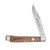 Weed & Co. 2024 1-Bld. Trapper Chestnut Wood Handle Folding Knife WC7119-C
