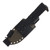 Miller Brothers M-8 Fixed Blade Knife FDE with Black Accents/OD Handle with FDE Sheath M-8CFDEBKSFDEODH