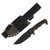 Miller Brothers M-8 Fixed Blade Knife FDE with Black Accents/OD Handle with FDE Sheath M-8CFDEBKSFDEODH