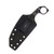 Miller Brothers M-5 Small fixed Blade with Ring OD Sheath Black Accents FDE Black Handle M-5ODBKSFDEBKH
