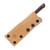 Lishen Knives Mini Northern Scalpel Fixed Blade Desert Ironwood Handle Mosaic Pins LKNEDIHP