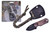 Frost Real Tree Camo Mini Neck Knife Black 420 SS Blade W/ Lanyard ABS Sheath RT0110XTCP