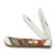 Case Slant Bolster Abalone Corelon Trapper Folding Knife CAS9254AB