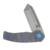 Beans Blades Mini Warrior Folder - TI Flame Smooth Body Handle Satin M390 Blade BBWARRIORTIFSBS