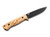 Boker DBK Bushfriend 2000 Fixed Blade Curly Birch Handle Black 80CrV2 Blade