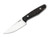 Boker AK1 Drop Point Fixed Blade Black Birch Burl Handle Magnacut Blade