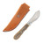 Clyde Cutlery Co. Caper Vintage Stag Handle Fixed Blade W/Sheath CLYDE-VS