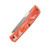Case XR Sod Buster Jr - Orange & White G10 S35VN Blade CA44743