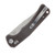 Sencut SMKW Exclusive Slybolt Folder GITD Brown Burlap Micarta Handle 9Cr18MoV Blade S25001A-3