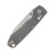 Vosteed TiSlim Raccoon Crossbar Lock Folding Knife Stonewash 154CM/Acid Wash Titanium A4506