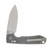 Vosteed TiSlim Raccoon Crossbar Lock Folding Knife Stonewash 154CM/Acid Wash Titanium A4506