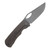 McNees 3.75 Dixon Folding Knife Satin Stonewash Magnacut Bronze Atomic Rock with Stonewash Hardware MCDIXROCKBZAT