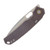Vosteed Psyop Top Linerlock Folding Knife (SW Elmax Purple Ti) A2206