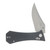 Auxiliary MFG. Pocket Bowie Crossbar Folder Grey Aluminum - Production AUX009GRY