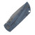McNees PM Mac 2 3" Blade Stonewash Drop Point Magnacut Blue Atomic Rock with Stonewash Hardware MCN3DPBLATRK