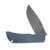 McNees PM Mac 2 3" Blade Stonewash Drop Point Magnacut Blue Atomic Rock with Stonewash Hardware MCN3DPBLATRK