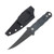 Half Face Blades Combat Filet Fixed Blade Arctic Storm Carbon Fiber TI Acid Etch Blade HFCFASCF