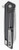 Kershaw Misdirect XL AO Folder Gray Coated SS Handle Stonewashed 4Cr14 Blade KS1441