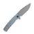 Zero Tolerance Sprint Run 0044 Folding Knife S90V/Blue Anodized  ZT0044BLUTitanium ZT0044BLU