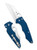 Spyderco YoJumbo Folding Knife Cobalt G-10 Handle CPM SPY27 Wharncliffe Blade SPC253GPCBL