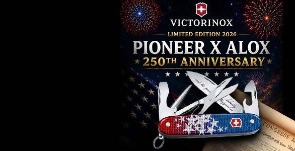 New Victorinox Pioneer X Alox USA 250th Anniversary