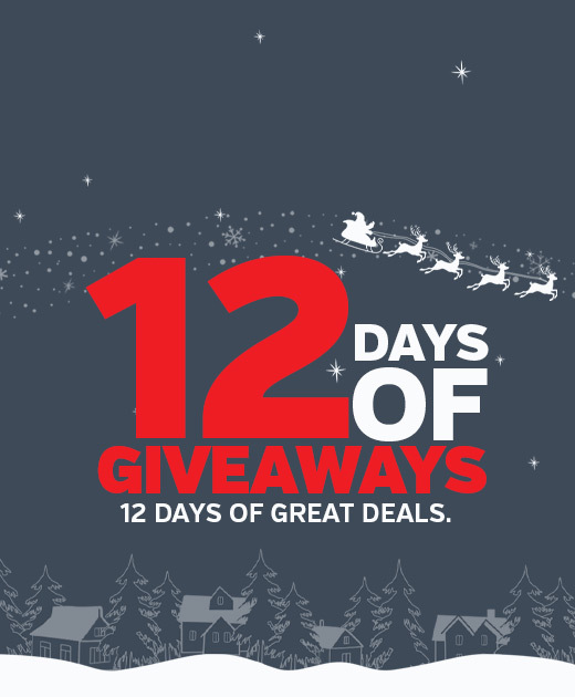 12 Days of Christmas a Different Deal each day for 12 days