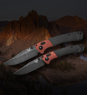 New Benchmade Crooked Rivers Burnt Copper