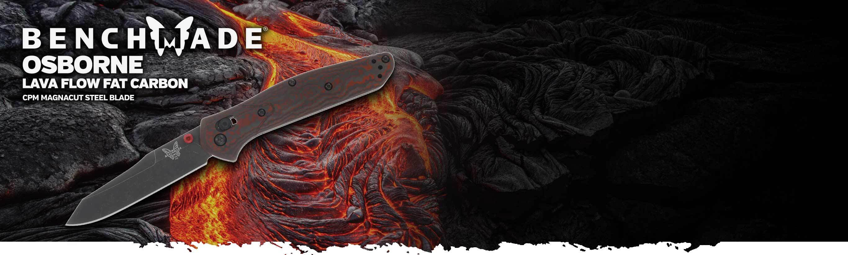 Benchmade Osborne Lava Flow FatCarbon Limited Edition