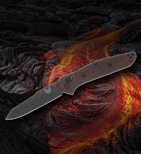 Benchmade Osborne Lava Flow FatCarbon Limited Edition