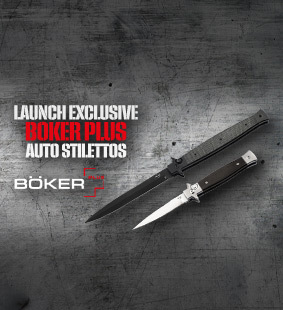 New Boker Plus Launch Exclusive Auto Stilettos