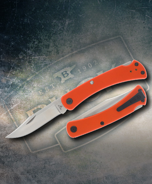 NEW Buck 110 Orange G-10 Build-Out