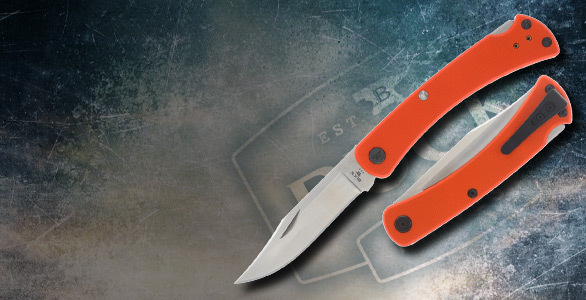 NEW Buck 110 Orange G-10 Build-Out