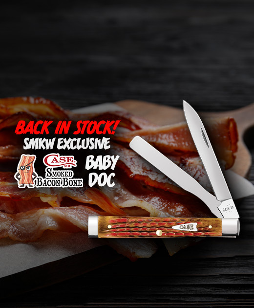 NEW SMKW Exclusive Case XX Smoked Bacon Bone Baby Doc