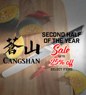 Up to 25% off select CANGSHAN cutlery.
