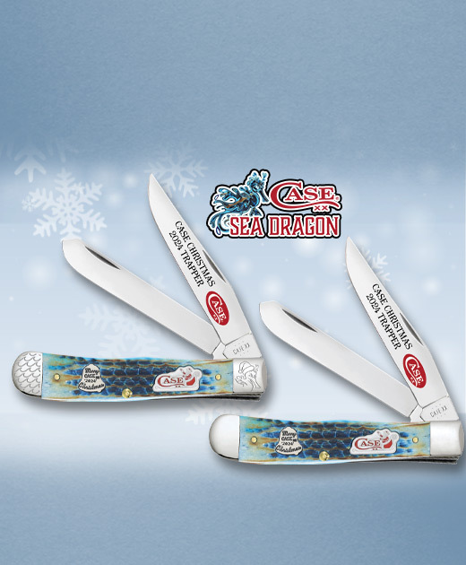 Case SMKW Exclusive 2024 Bell Shield Christmas Trappers