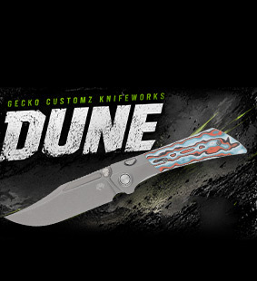 New Gecko Customz Knifeworks Dune