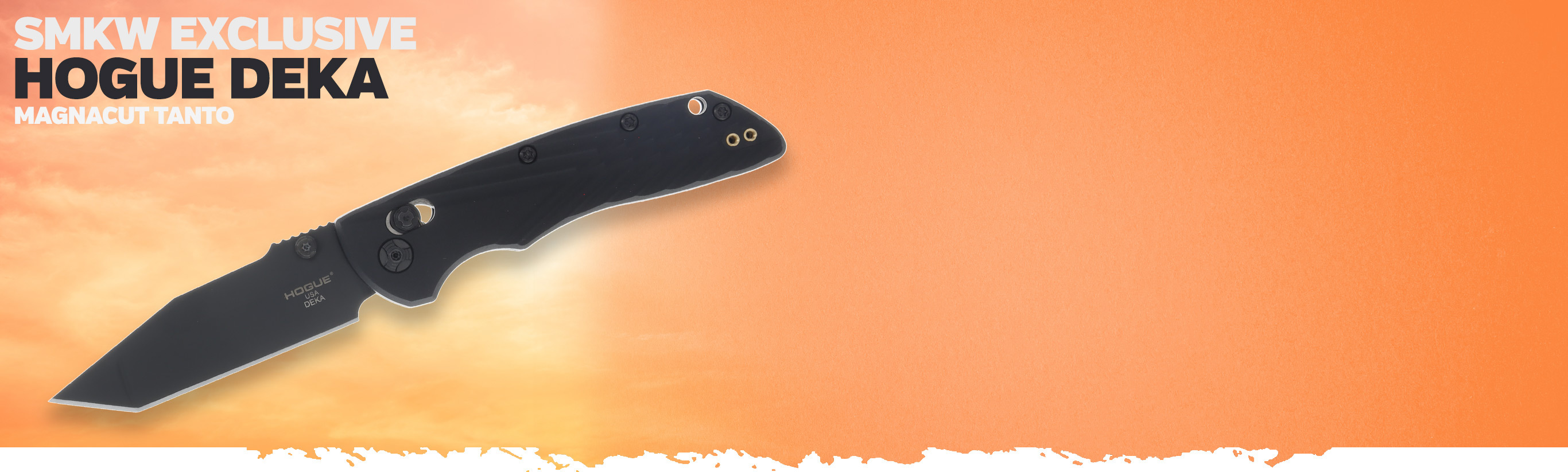 Hogue Deka SMKW Exclusive ABLE Lock Folder Tanto Magnacut
