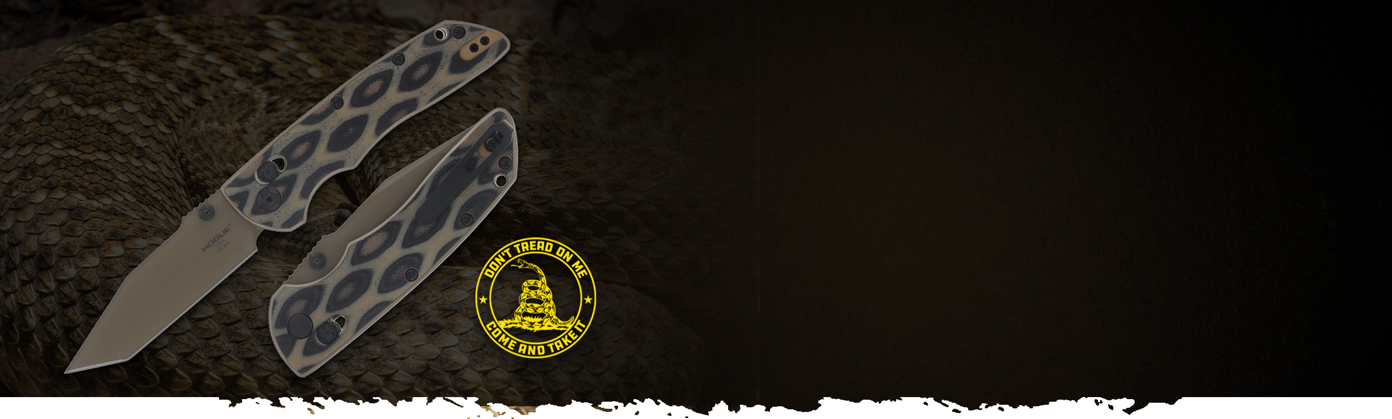New Hogue Tanto Deka SMKW Exclusive Texas Rattlesnake