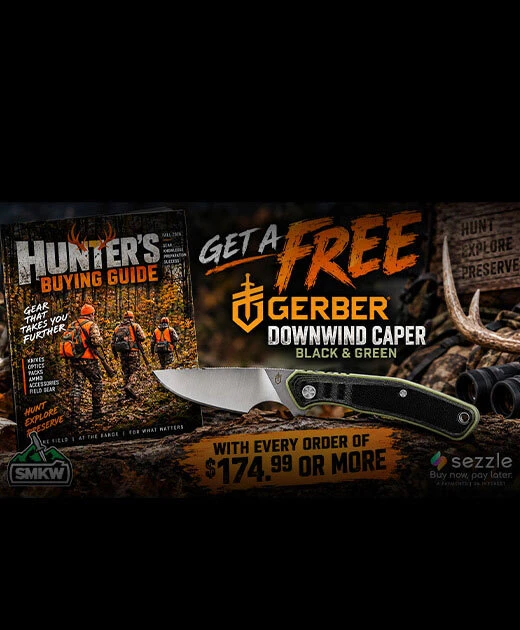 Check out our NEW Hunter's Buying Guide and get a free Gerber on orders of $174.99 or more