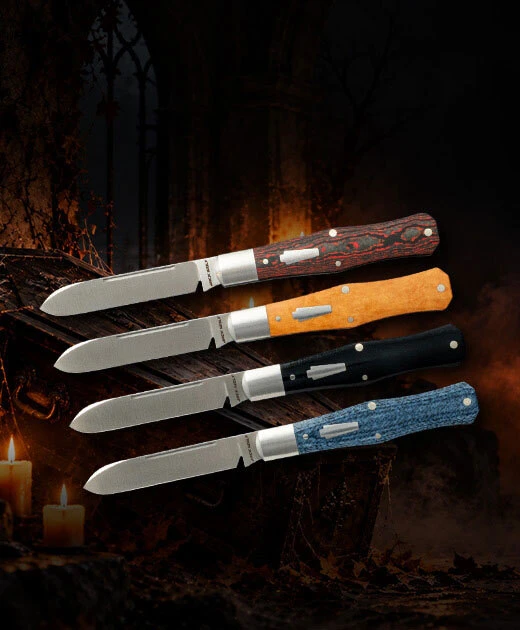 New Jack Wolf Coffin Pocketknives