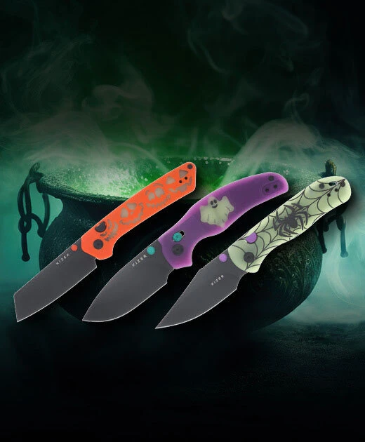 SMKW Exclusive Kizer Halloween Knives