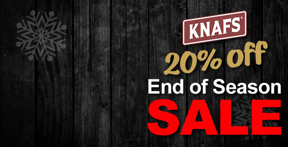 KNAFS End of Season Sale - 20% off in-stock knives